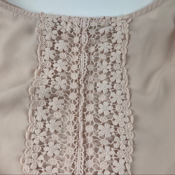 Surf Style Elum Blouse Womens Light Pink Flair Long Sleeve - Picture 5 of 9